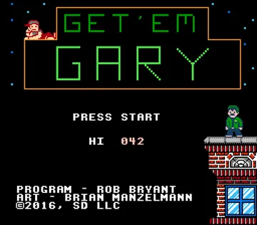 Get'em Gary (World) (Aftermarket) (Unl) screen shot title